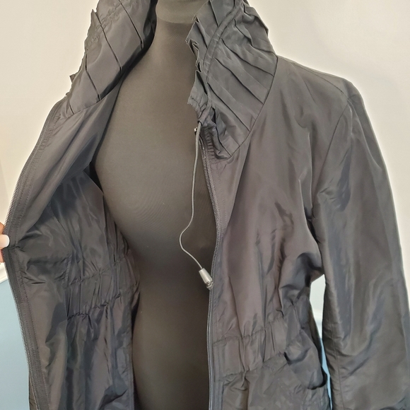 SPECCHIO long black jacket - Picture 5 of 7